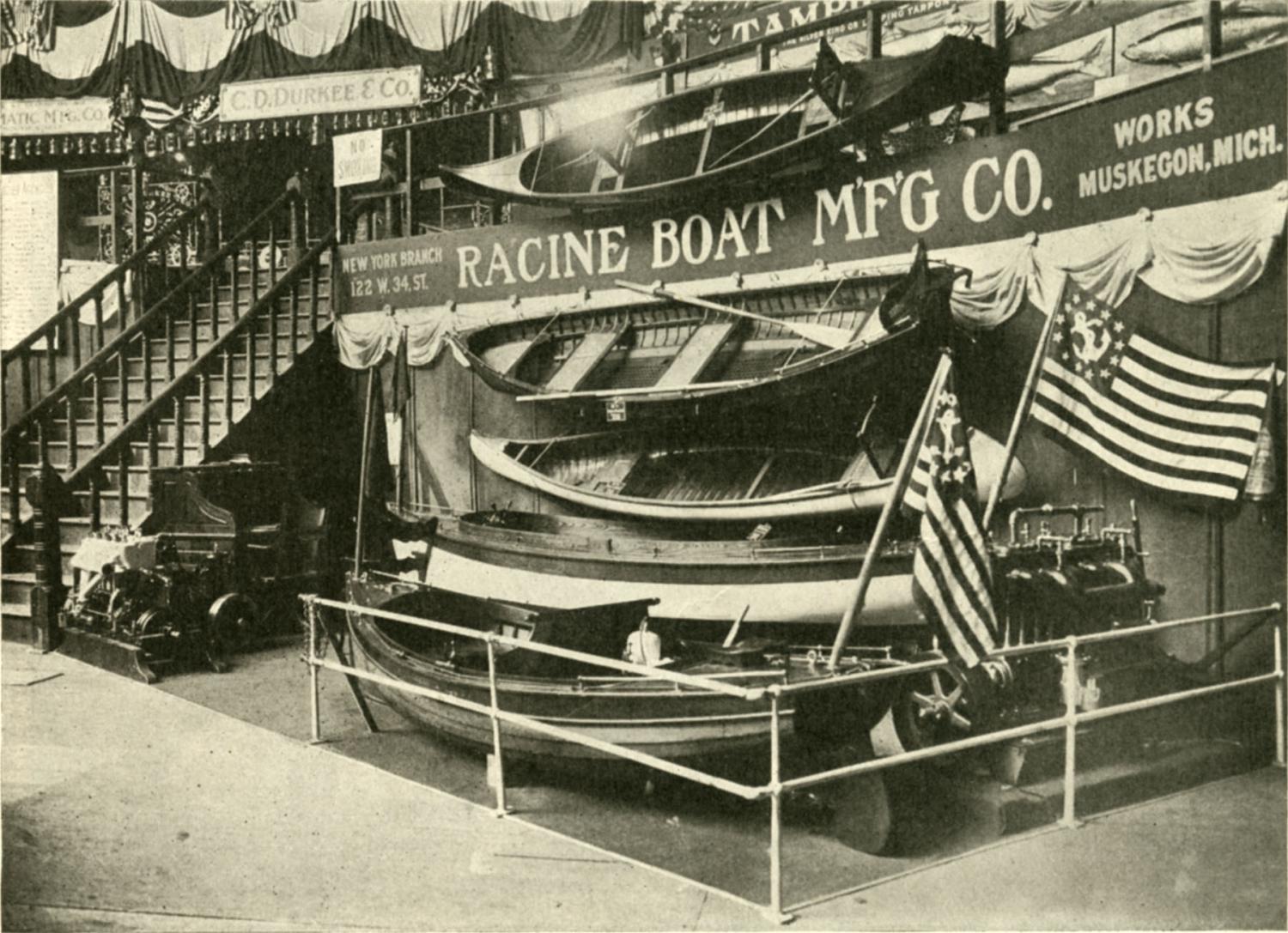 RBMCo at New York Boat Show Wooden Canoe Museum